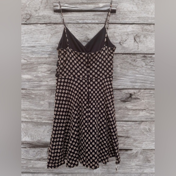 Women’s Boho Chic Vintage Style Embroidered Floral Dress Dress Blue White Size M - Picture 5 of 6